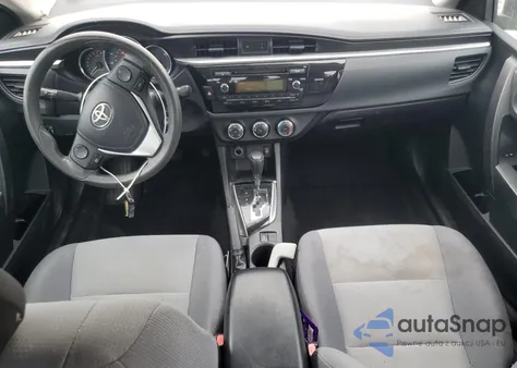 2015 Toyota Corolla L z USA, uszkodzony, nr VIN 2T1BURHE4FC314735